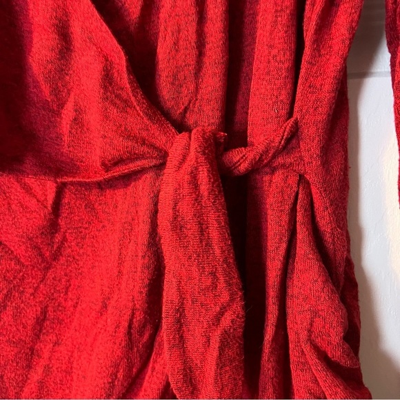 Red Maternity Sweater - Picture 3 of 4